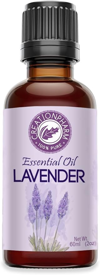 Creation Pharm Lavender Essential Oil 2 oz - 100% Pure - Aceite esencial de Lavanda-VivaGrace Women