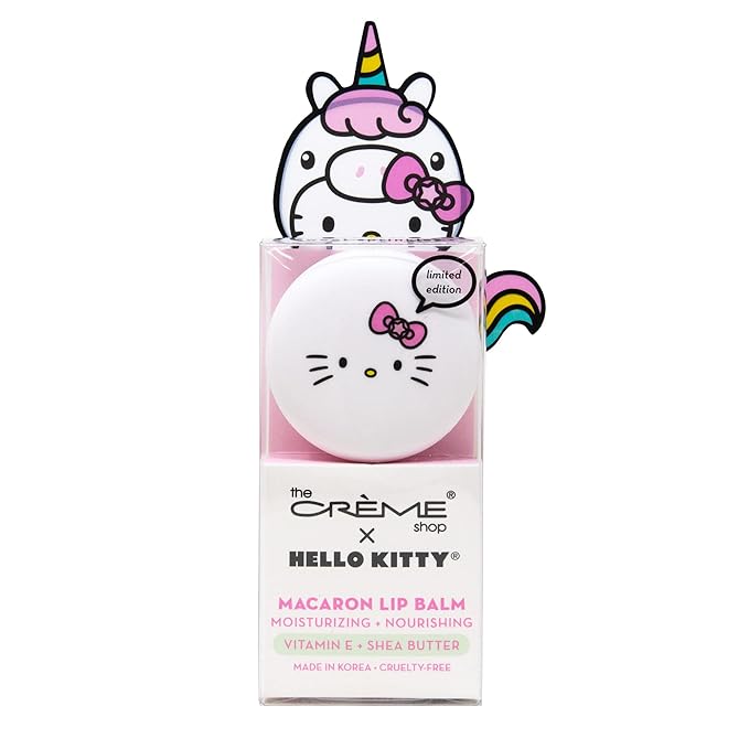 The Crème Shop x Hello Kitty Macaron Lip Balm - Sweet Sprinkles-VivaGrace Women