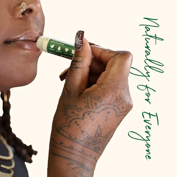 Herb’N Eden Lip Balm Variety Pack of 3 | Moisturizing and Soothing for Dry, Chapped Lips | Vanilla, Peppermint, Unscented | 100% Natural Ingredients | Essential Oils-VivaGrace Women