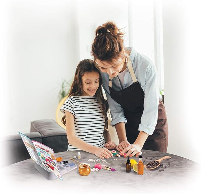 SmartLab Toys Go Natural Deluxe Lip Balm Lab with 20 Recipes, Tips and Techniques. STEM Science Lab-VivaGrace Women