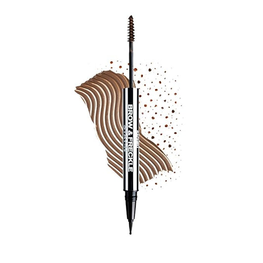 Sacheu Brow & Freckle STAY-N Tinted Eyebrow Gel & Faux Freckle Pen — 2-in-1 Longwear Water Resistant Brows Tint, Cruelty-Free & Vegan, Caramel Latte-VivaGrace Women