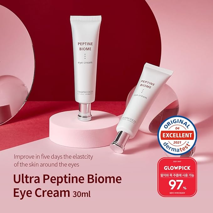Ultra Peptine Biome Eye Cream 30ml, Wrinkles, Anti Aging, Dark Circles, Peptine Biome 72%, Hydrating Eye Cream-VivaGrace Women