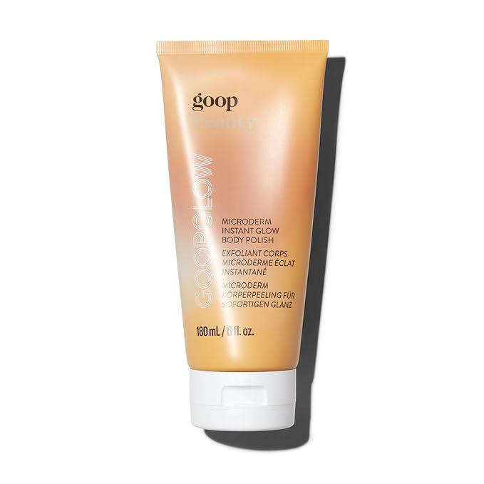 goop Beauty Microderm Body Polish | Exfoliating Scrub & Foaming Cleanser for Glowing Skin | Salts & Kakadu Plum Seed Oil for Hydration | Inspired by Microdermabrasion | 6 fl oz-VivaGrace Women
