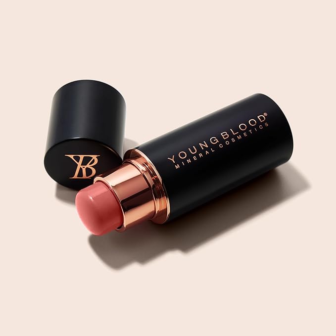 Youngblood VividLuxe Crème Blush Stick, Pink Prosecco-VivaGrace Women