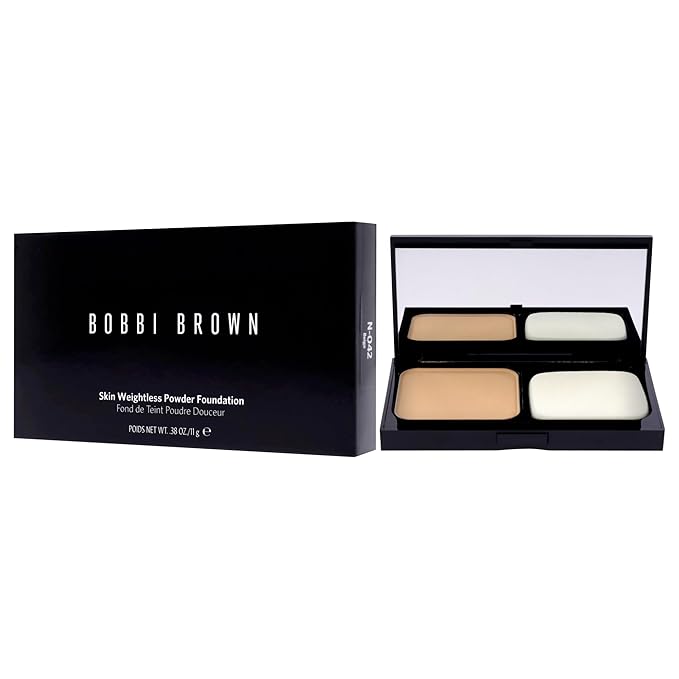 Bobbi Brown Skin Weightless Powder Foundation - N-042 Beige by Bobbi Brown for Women - 0.38 oz Foundation-VivaGrace Women