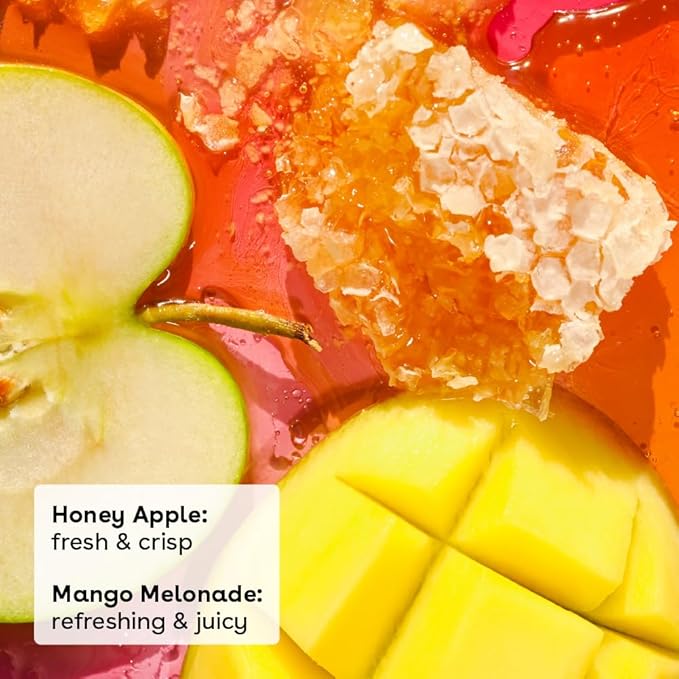 eos Natural Shea Lip Balm, Honey Apple & Mango Melonade, All-Day Moisture, Lip Care Products, 0.14 oz, 2-Pack-VivaGrace Women