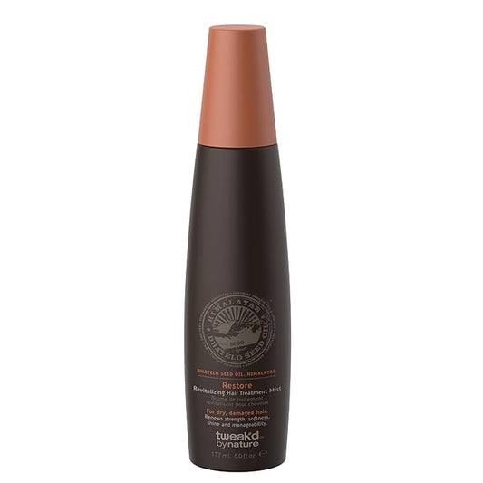 Tweak’d by Nature - Restore Revitalizing Hair Treatment Mist, Strengthens and Protects Hair for Soft Feel and Healthy Shine, Cruelty Free (6 ounces)-VivaGrace Women