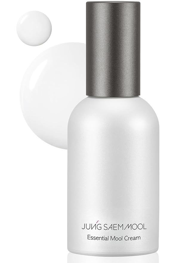 JUNG SAEM MOOL Essential Mool Cream 1.7 Fl Oz, Lightweight Watery Face Cream with Ceramide and Panthenol for Deep Hydration and Radiant Skin, Skin Barrier Support, Korean Foundation Makeup Prep-VivaGrace Women
