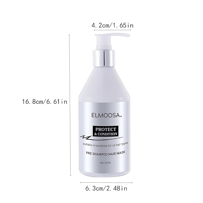 Caviar Pre-Shampoo Hair Mask - Repair Bleached Hair, Cold-Pressed Extract, For Permed/Damaged Hair/Caviar Hair Treatment/Heat Protection-VivaGrace Women