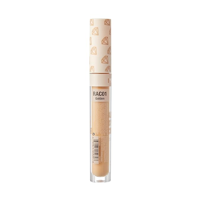 Ruby Kisses All Day Concealer Lightweight Full Coverage Multi-Use Concealer 0.13 Fl Oz (Golden)-VivaGrace Women