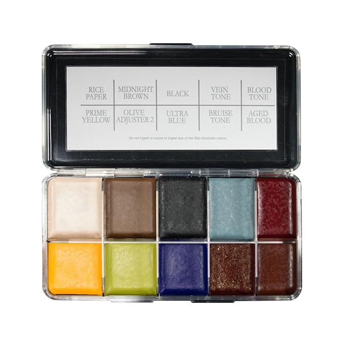 PPI Skin Illustrator Zombie Makeup Palette-VivaGrace Women