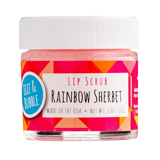 Premium Lip Scrub for Exfoliating, Moisturizing, and Repairing your Lips (Rainbow Sherbet)-VivaGrace Women