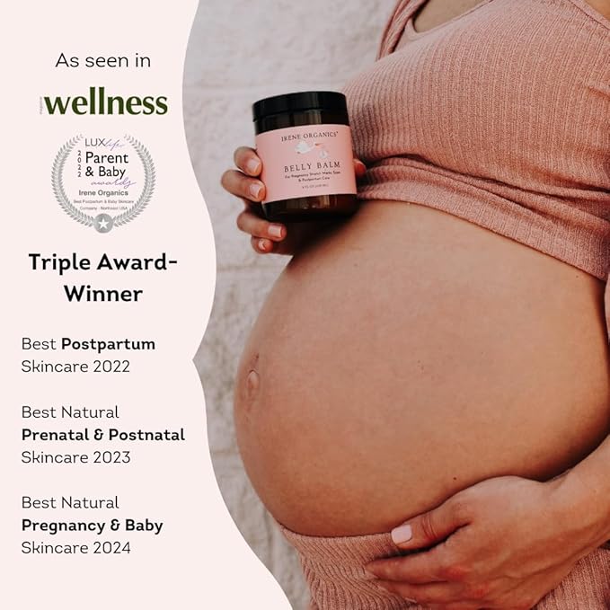 Belly Bundle - Organic Belly Balm and Natural Oil for Pregnancy Stretch Marks and Scars (5 piece set - SM)-VivaGrace Women