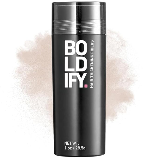 BOLDIFY Hair Fibers (28.5g) - Fill In Thinning and Fine Hair for an Instantly Fuller, Thicker Look - 14 Shades for Women & Men - Light Blonde-VivaGrace Women