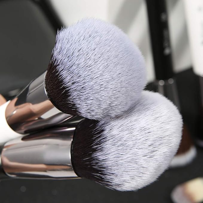 DUcare Professional Makeup Brushes 31Pcs Panda Series Makeup Brush Set Kabuki Foundation Blending Face Powder Blush Concealers Eye Shadows With Leather Case Organizer-VivaGrace Women