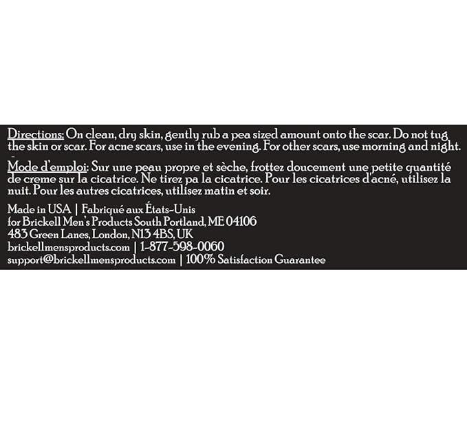 Brickell Men's Clearing Scar Cream for Men, Natural and Organic Scar Clearing Cream to Reduce the Appearance of Scars and Even Skin Pigmentation, 2 Ounces, Scented-VivaGrace Women