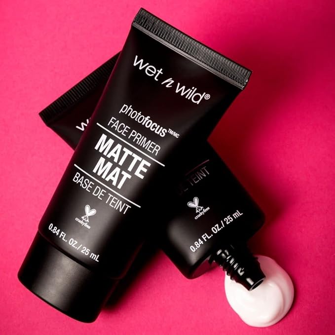 wet n wild Face Primer Photo Focus Matte Face Primer Clear Partners in Prime-VivaGrace Women