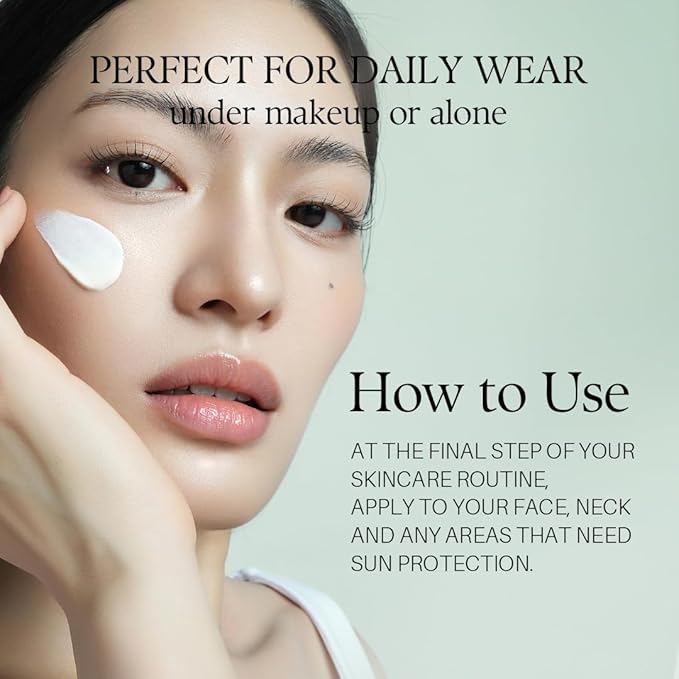 d'alba Piedmont Italian White Truffle Waterfull Mild Sunscreen, Vegan, Mineral Sunscreen, BROAD SPECTRUM SPF 50+ Non-Nano Suitable for Sensitive Skin, Korean Skin Care (1.69 fl. oz)-VivaGrace Women