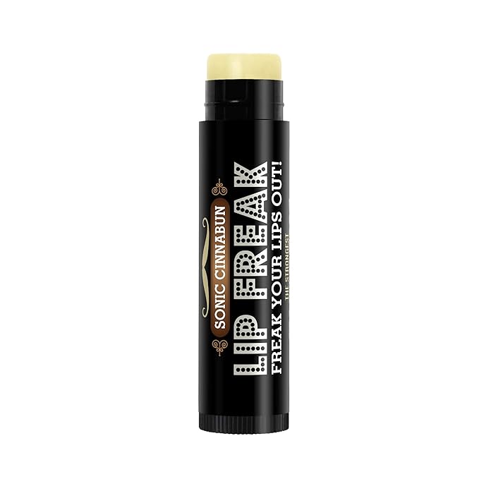 Doctor Lip Bang's BUZZING Lip Balm | Lip Freak | 100% All Natural | Cruelty Free | Flavoured Lip Freak (Sonic Cinnabun)-VivaGrace Women