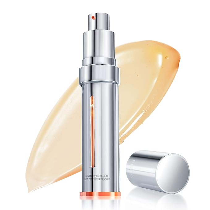 Elastic Brightening Youth Activating Eye Cream for dark circles and puffiness, 0.71 oz-VivaGrace Women