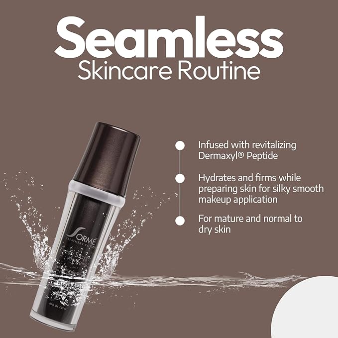 Sorme Fresh Start Under Foundation Makeup Enhancer | Anti-Aging Makeup Primer for Mature Skin | Hydrating Primer for Normal & Dry Skin | 25 ml Face Primer for Makeup | Primer Face Makeup with Dermaxyl-VivaGrace Women