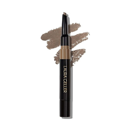 LAURA GELLER NEW YORK Sculpt-n-Stay Waterproof Brow Pencil & Gel- Taupe-VivaGrace Women