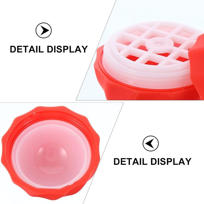 FRCOLOR Lip Balm Tubes Jar Lip Gloss 10Pcs Empty Lip Lip Balm Bottles Filling Lipstick Box Empty Lip Balm Sphere Containers Balm Sphere Containers Lip Balm Tube Refillable Lip Balm Containers-VivaGrace Women