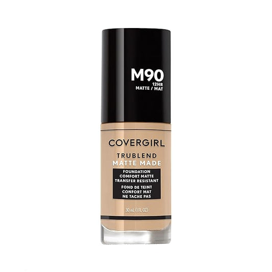 COVERGIRL TruBlend Matte Made Liquid Foundation, Perfect Beige-VivaGrace Women