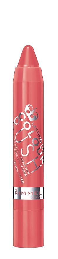 Rimmel Lasting Finish Colour Rush Lip Color Balm, Sun Kissed, 0.095 Fluid Ounce-VivaGrace Women