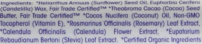 ECO LIPS Bee Free Vegan Unscented Lip Balm, 0.15 OZ-VivaGrace Women