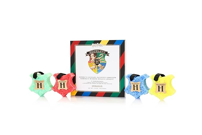 Spongelle Harry Potter Gift Set (Gryffindor, Slytherin, Ravenclaw, Hufflepuff)