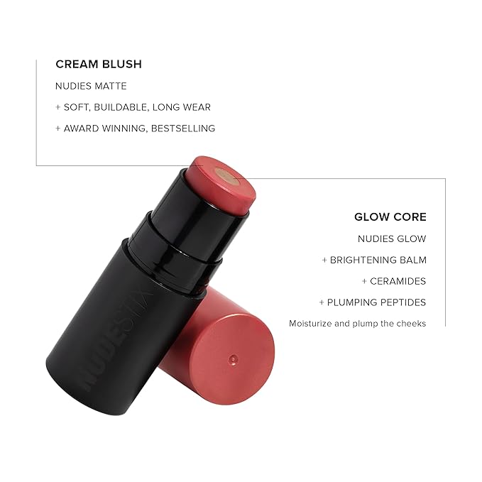Nudies Matte + Glow Core All Over Face Blush Color - Sunset Gold-VivaGrace Women