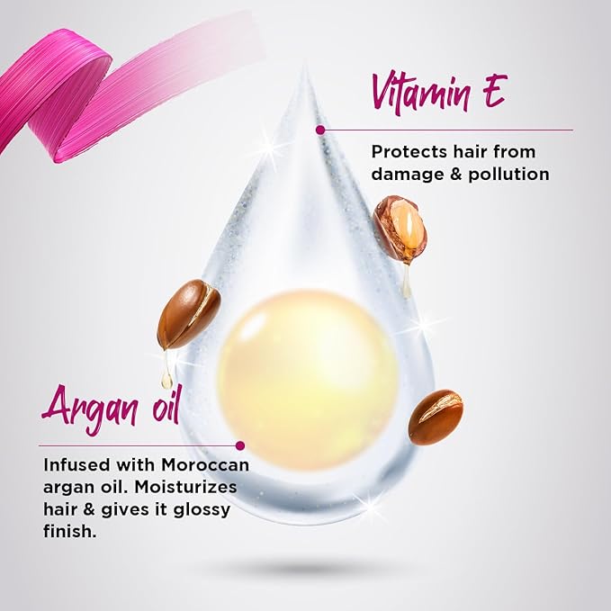 Livon Hair Serum for Men & Women | Frizz-free, stronger and shinier hair | Sulphate & Paraben free| For All Hair Types | Lightweight & Non Greasy | Enriched with Argan Oil & Vitamin E | 3.3 Fl.Oz-VivaGrace Women