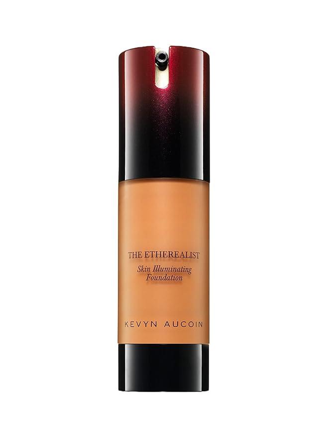 Kevyn Aucoin The Etherealist Skin Illuminating Foundation, EF 14 (Deep) shade: Comfortable, shine-free, smooth, moisturize. Medium to full coverage. Makeup artist go to. Even, bright & natural look.-VivaGrace Women