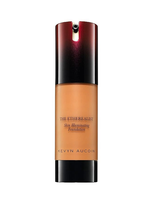 Kevyn Aucoin The Etherealist Skin Illuminating Foundation, EF 14 (Deep) shade: Comfortable, shine-free, smooth, moisturize. Medium to full coverage. Makeup artist go to. Even, bright & natural look.-VivaGrace Women