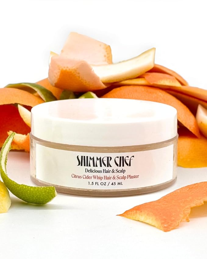 Citrus Cider Whip Hair Plaster | Vitamin C Infusion for Radiant Hair | Fruit Butters, Orange Peel Serum, Argan & Coconut Oils | Transform Damaged Hair Into Silky Mane-VivaGrace Women
