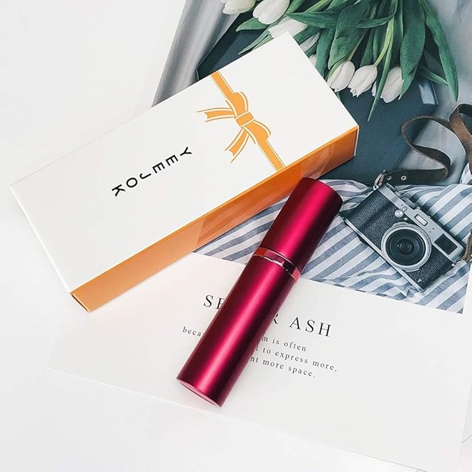 YEEJOK Travel Essentials for Women & Men - Refillable Perfume Bottles, Atomizer Spray Container, Mini Portable 5ml Bottle for Flying, Purse & Travel-VivaGrace Women