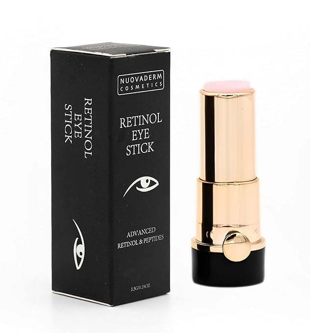 Advanced Retinol Eye Stick Balm - Hydrating Under Eye Stick Brightening Eye Cream with Peptides for Fine Lines, Wrinkles, Dark Circles & Puffiness - Unscented Anti Aging Eye Cream for Women & Men-VivaGrace Women