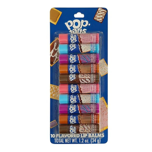 Taste of Beauty Flavored Lip Balm Sets | Make Great Gifts, Stocking Stuffers, Valentine's, Easter Basket Stuffers (Pop Tart)-VivaGrace Women