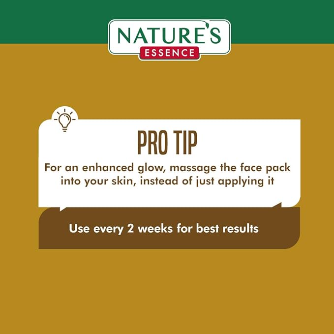 Nature's Essence Glowing Gold Facial Kit (60Grams+15ML)-VivaGrace Women