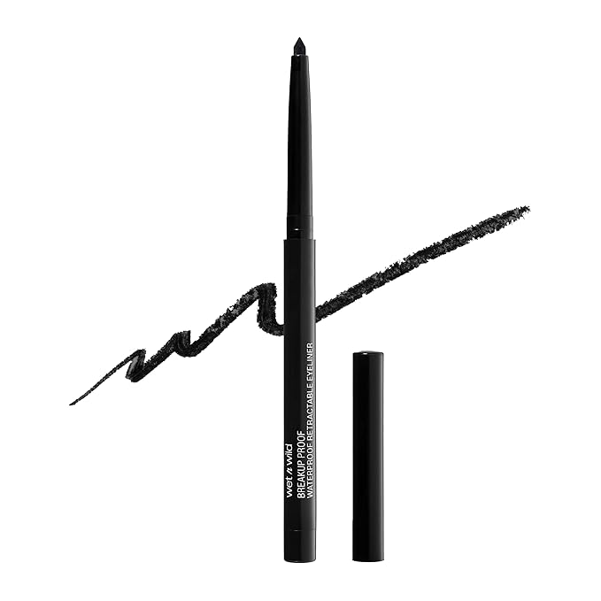 wet n wild Bare Focus Clarifying Finishing Powder & Mega Last Breakup Proof Eyeliner Waterproof 16-Hour Wear