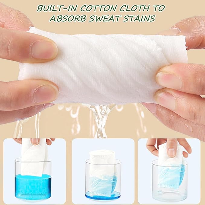 16 Pack Cotton Tummy Liners and Bra Liners Set for Sweat Rash Skin Folds Plus Size Women Sweating Supplies-VivaGrace Women