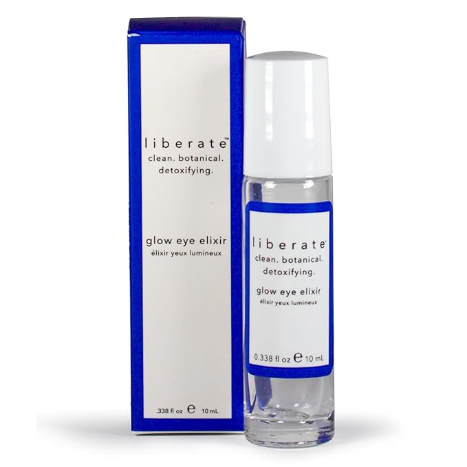 Glow Eye Elixir - .338 Oz Eye Serum with Roller Ball Applicator - Under Eye Serum for Dark Circles and Puffiness - Hydrating Eye Cream for Men and Women to Smooth Fine Lines and Wrinkles-VivaGrace Women