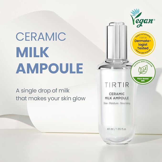 TIRTIR Ceramic Milk Ampoule (1.01 Fl Oz)-VivaGrace Women