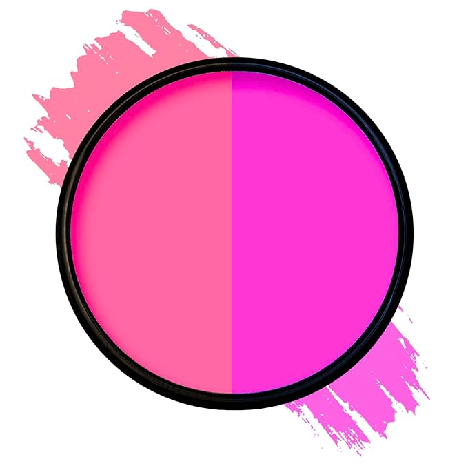 Mehron Paradise FX UV Neon Glow – Neon UV Intergalactic 1.4 oz | Water Activated Black Light UV Paint for Raves, Costumes, SFX, Halloween, Stage, Theater & Cosplay-VivaGrace Women