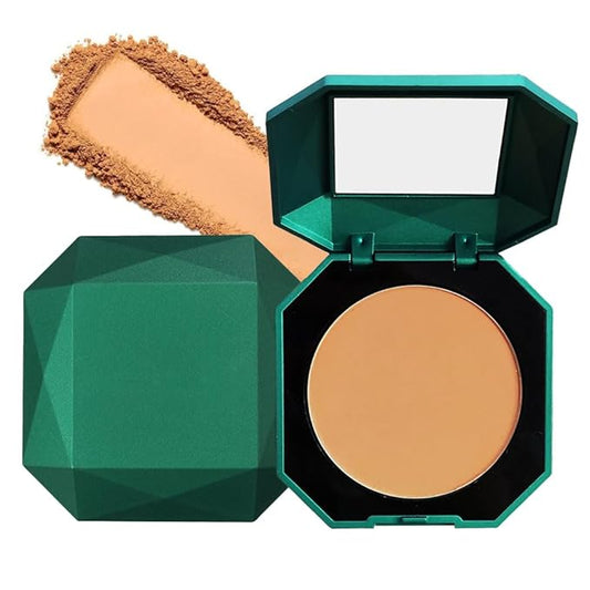 Pressed Matte Face Powder Makeup & Setting Powder for Poreless Wrinkle Blurring Contour Concealer Finishing,Lightweight,High Coverage,Shine Control, N.W 10g (01)-VivaGrace Women