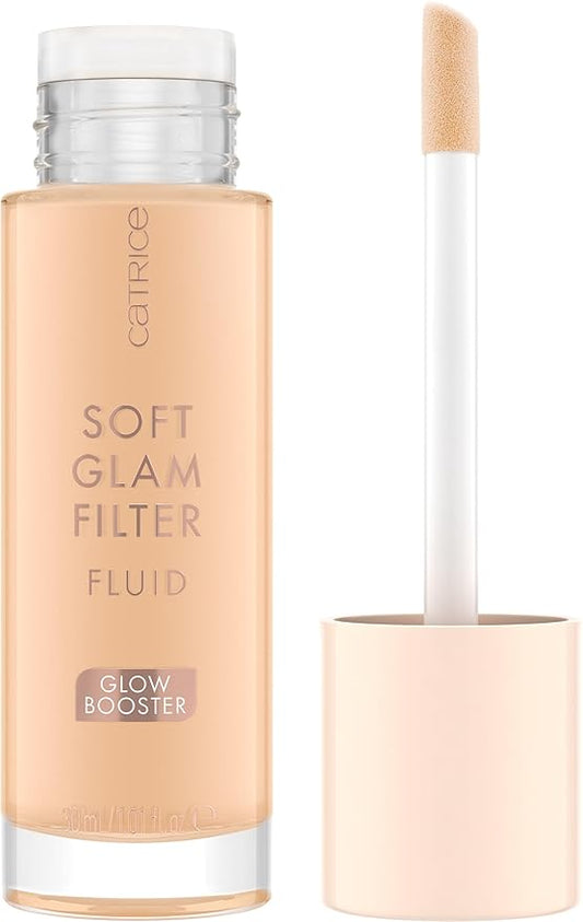 Catrice | Soft Glam Filter Fluid | Luminous Make Up Base & Highlighter for Radiant Complexion | With Vitamin E & Squalene | Vegan & Cruelty Free (15 | Light)-VivaGrace Women