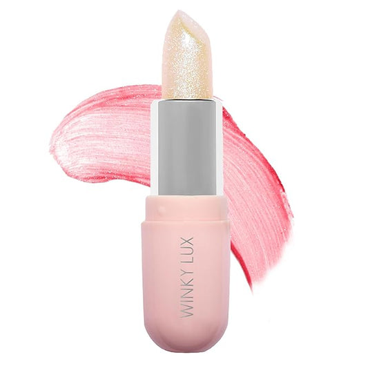 Winky Lux Glimmer Balm, pH Lip Balm, Color Changing Lipstick and Tinted Lip Balm, Vegan & Cruelty Free Lip Balm, Hydrate & Plump, Pink Shimmer Lipstick, Unicorn-VivaGrace Women