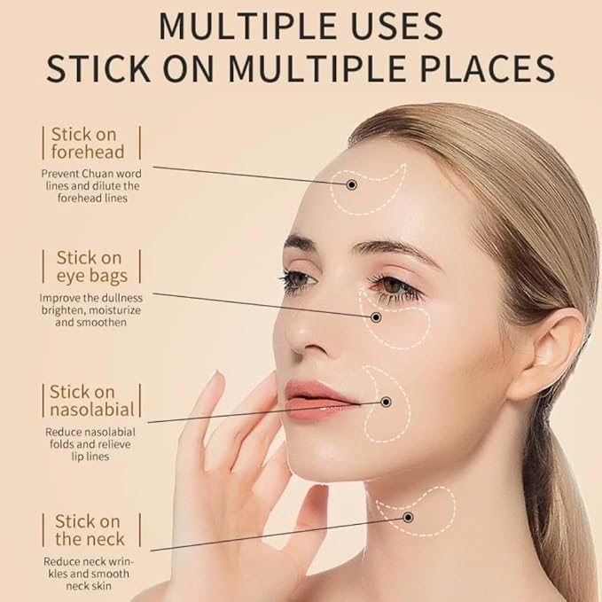 24K Collagen Eye Mask 60 Pcs Moisturzing Eye Pads for Puffy Eyes, Dark Circles, Under Eye Bags, Anti-Wrinkle, Moisturizing, Eye Skin Care Fast Absorption Eye Patches Gel for Women Man-VivaGrace Women