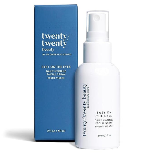 twenty/twenty Easy On The Eyes – 0.02% Hypochlorous Acid Spray to Cleanse Eyelashes – Reduce Eyelid Irritation – Safe for Sensitive Skin – Ophthalmologist Developed–Vegan, Clean Ingredients – 60ml-VivaGrace Women